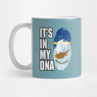 Cypriot And Nauruan Mix DNA Flag Heritage Mug